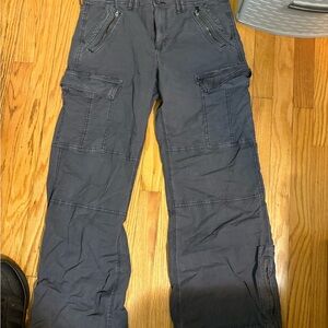 American eagle womens Gray Cargo Pants